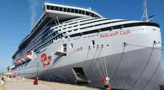 Resilient Lady Kruvaziyeri Bodrum'da 2.556 Yolcu Getirdi