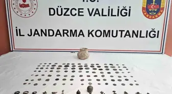 Düzce'de Tarihi Eser Operasyonu: 133 Parça Ele Geçirildi