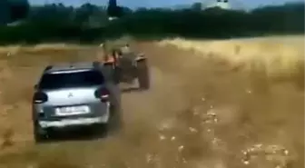 Alkollü Traktör Sürücüsü Yakalandı