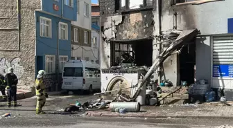 Kütahya'da Tüp Satan İş Yerinde Patlama: 8 Yaralı