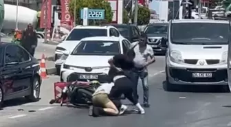 Maltepe'de Trafik Tartışması Kavgaya Dönüştü