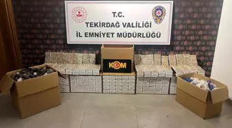 Tekirdağ'da Kaçak Tütün Operasyonu: 5 Gözaltı