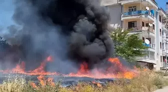 Tokat'ta Boş Arazide Çıkan Yangın Kontrol Altına Alındı