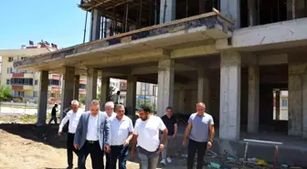 Edremit'te Yeni Aile Sağlık Merkezi ve Acil İstasyonu İnşaatı Devam Ediyor