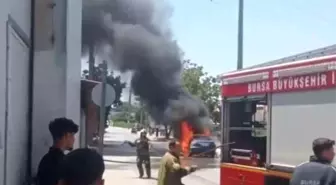 Bursa'da 40 Derecede Otomobil Yangını