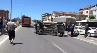Samsun'da Trafik Kazası: 2 Yaralı