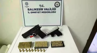Bandırma'da Kaçak Silah Operasyonu: İki Tabanca ve Çok Sayıda Fişek Ele Geçirildi