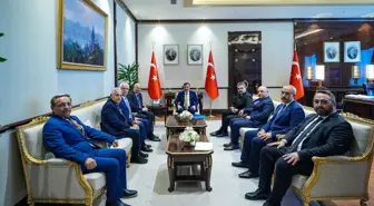 Cevdet Yılmaz, Ayakkabı Sanayicileri ile Toplantı Yaptı