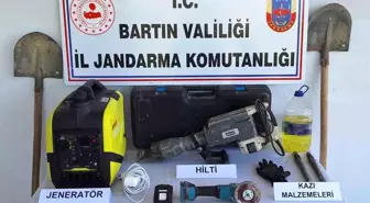 Bartın'da Define Avcılarına Jandarma Baskını