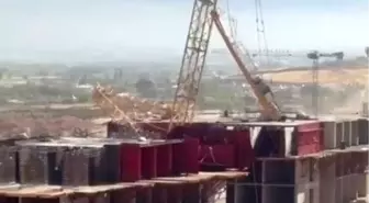 Kahramanmaraş'ta Kule Vinç Devrildi: 1 İşçi Hayatını Kaybetti