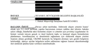 Martı, mahkeme kararıyla e-ulaşım lisansı aldı