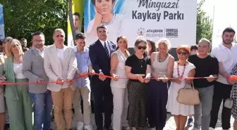 Ataşehir'de Mattia Ahmet Minguzzi Kaykay Parkı açıldı