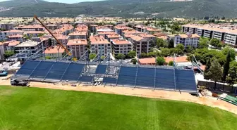 Muğla Atatürk Stadyumu'nun Yeniden İnşası Devam Ediyor