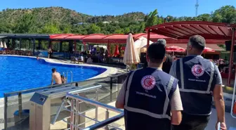 Tunceli'de Havuzlu Mekanlarda Denetim Yapıldı