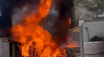 Adıyaman'da Fabrikada Büyük Yangın