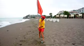 Düzce'de Olumsuz Hava Koşulları Nedeniyle Denize Girilmemesi Uyarısı
