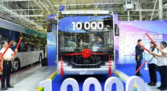 Yutong, Orta Asya'ya 10.000'inci Otobüsünü İhraç Etti