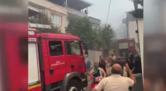 Bursa'da Yangın Kontrol Altına Alınmaya Çalışılıyor