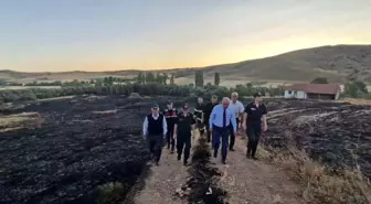 Çorum'da Yangın: 3 Ev Zarar Gördü, 160 Dönüm Arazi Küle Döndü