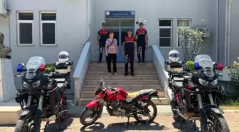 Çalınan Motosiklet Germencik'te Bulundu