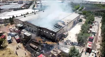 Adıyaman Organize Sanayi Bölgesi'nde Fabrika Yangını Korkuttu
