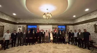 Emirdağ'da Hakim ve Savcılara Veda Yemeği