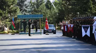 Azerbaycan Genelkurmay Başkanı Türkiye'ye Resmi Ziyarette Bulundu