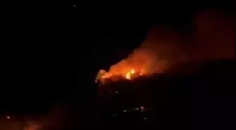 İzmir'de Yangın: Bozköy Mahallesi'nde Evler Yandı