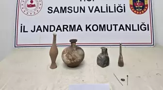 Samsun'da Tarihi Eser Kaçakçılığı Operasyonu: 2 Gözaltı