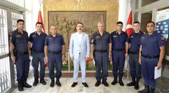 Kaymakam Ateş'ten Jandarma Personeline Teşekkür Ziyareti