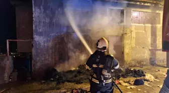 Hatay'da Müstakil Evde Yangın Çıktı