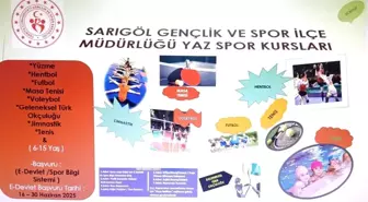Sarıgöl'de Ücretsiz Spor Kursları Başladı