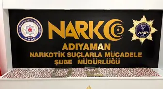 Adıyaman'da Uyuşturucu Operasyonu: 3 Bin 332 Hap Ele Geçirildi