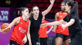 A Milli Kadın Basketbol Takımı Litvanya ile 7.'lik Maçına Hazır