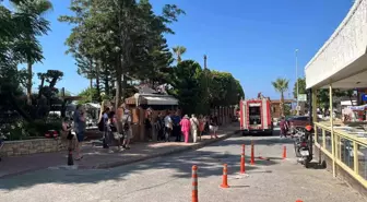 Alanya'daki Otelde Yangın Paniği: Müşteriler Tahliye Edildi