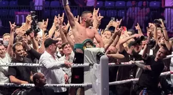 Avni Yıldırım, Mega Fight Arena 3'te altın kemerin sahibi oldu