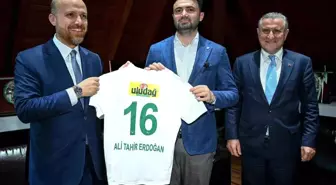 Bakan Bak ve Bilal Erdoğan'dan Bursaspor'a Destek Ziyareti