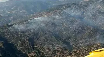 Aydın'da Yangın Söndürme Çalışmaları Devam Ediyor