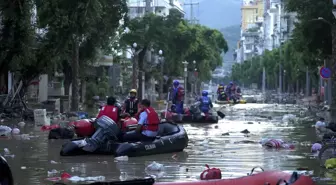 Çin'in Guizhou Eyaletinde Sel Felaketi Yeniden Acil Durum İlan Edildi