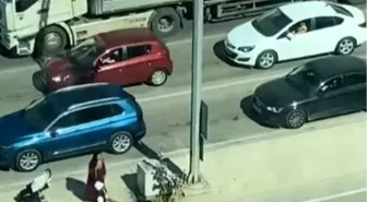 Bursa'da Dilencilerin Kavgası Kamerada