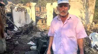 Bilecik'te Yangında Evini Hortumla Kurtaran Vatandaşın Mücadelesi