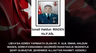 Vali Aksoy'dan şehit için taziye mesajı