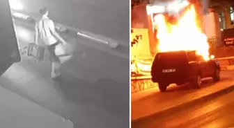 Boşanmak isteyen karısının aracını kundakladı