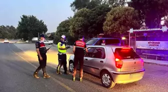 Aydın'da Jandarma ile Şok Yol ve Asayiş Uygulaması