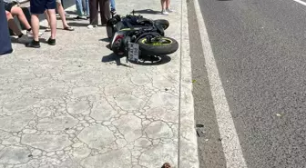 Kaskı Sayesinde Kazayı Hafif Sıyırıklarla Atlattı