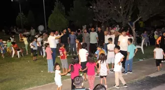 Ceylanpınar'da Mahalle Muhtarından Keyifli Park Etkinliği