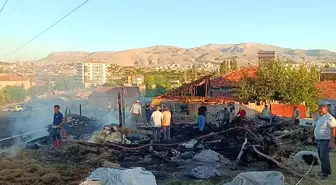 Malatya'da Saman Yangını Paniğe Neden Oldu