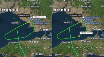 Sabiha Gökçen Havalimanı'nda sürpriz misafir! Uçak pisti pas geçti