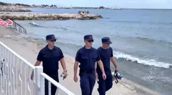 Tekirdağ'da Poyraz Nedeniyle Denize Girmek Yasaklandı