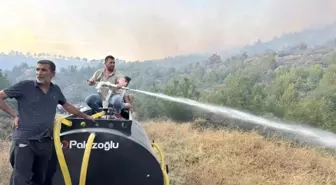 Bilecik’ten Yangın Bölgesine Destek: Tarım Esnafı İtfaiye Tankeriyle Yardım Etti